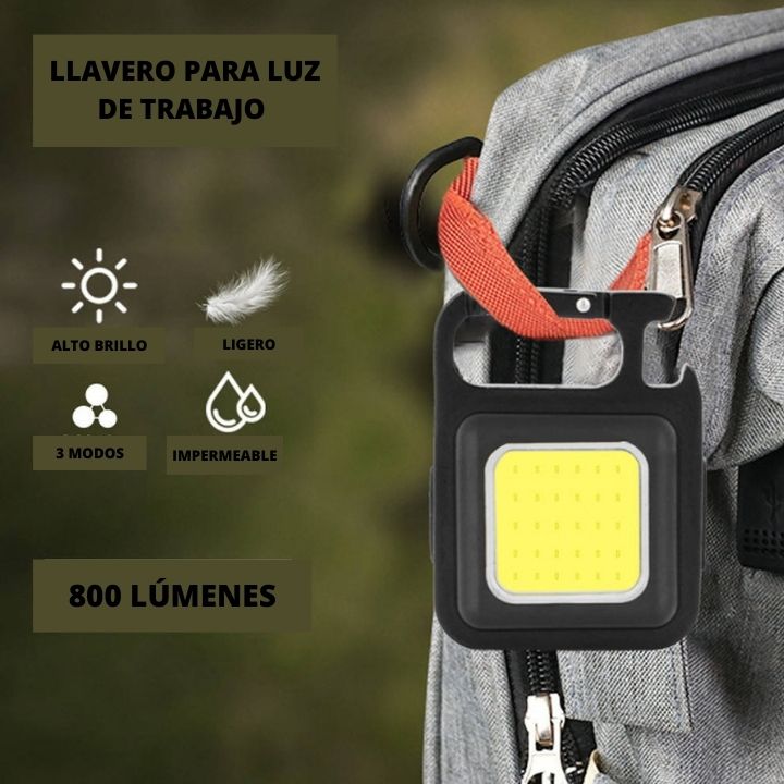 FlashLight | Linterna LED mini multifuncional recargable por USB