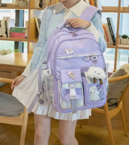 Mochila Kawaii | Morada