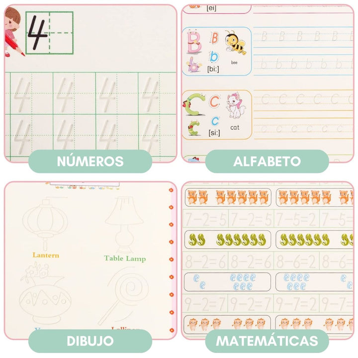 Kit Mágico para niños | Caligrafía Montesori