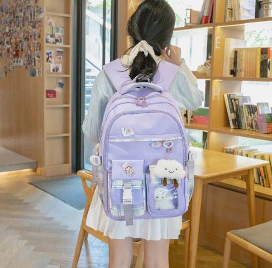 Mochila Kawaii | Morada