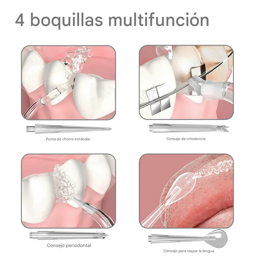 Floresa | Irrigador Bucal Pro - Limpia siempre tus dientes